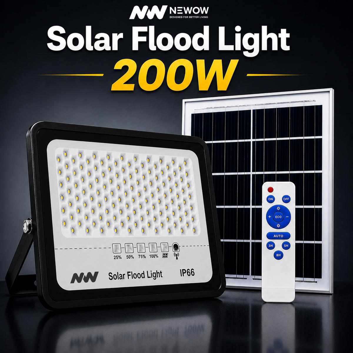 NW Solar LED Flood Light