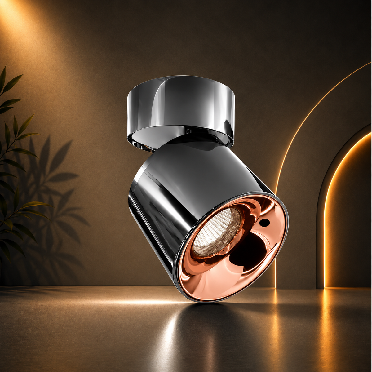 Glider CNC LED Moveable Suface Light