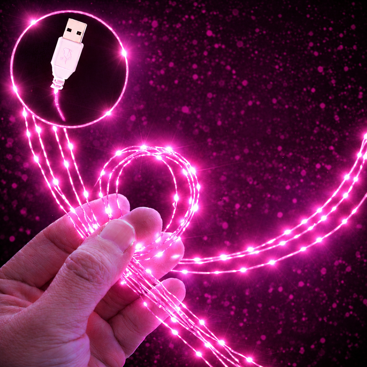 USB LED Copper Strip Light