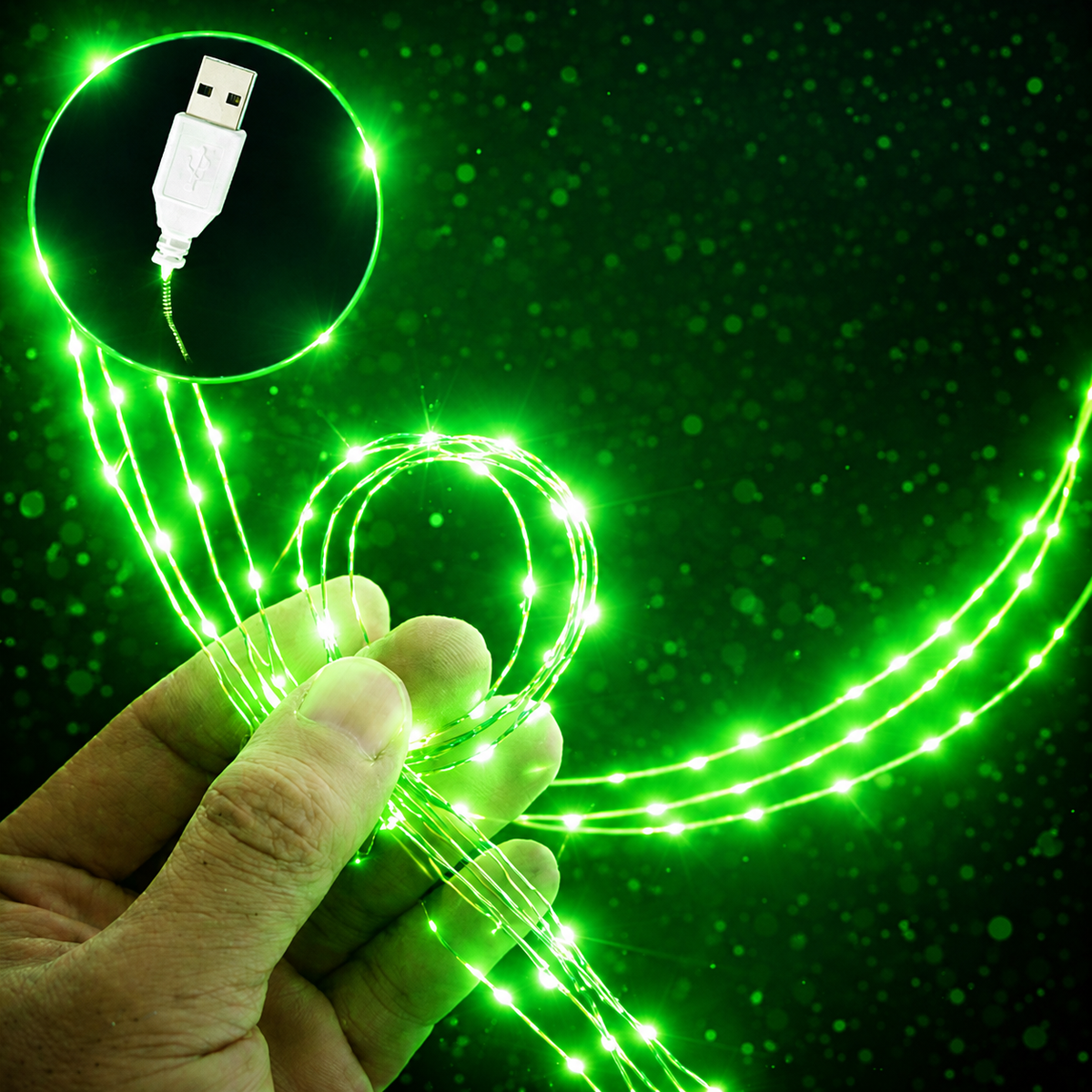 USB LED Copper Strip Light