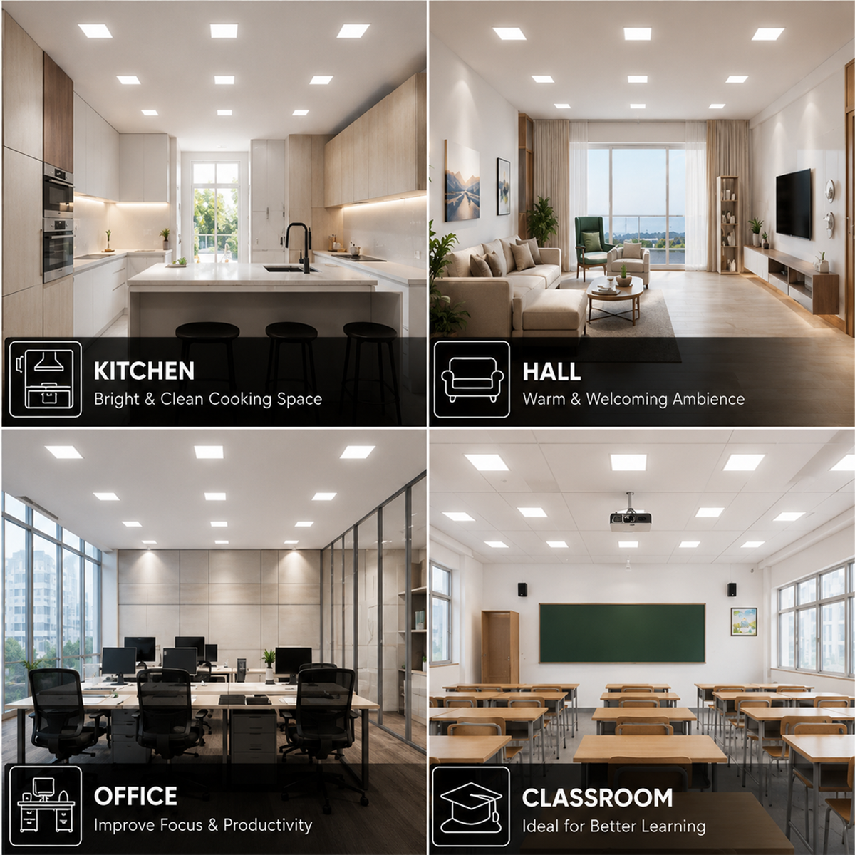 Flexible LED Panel Light