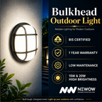 Bulkhead Outdoor Wall Light