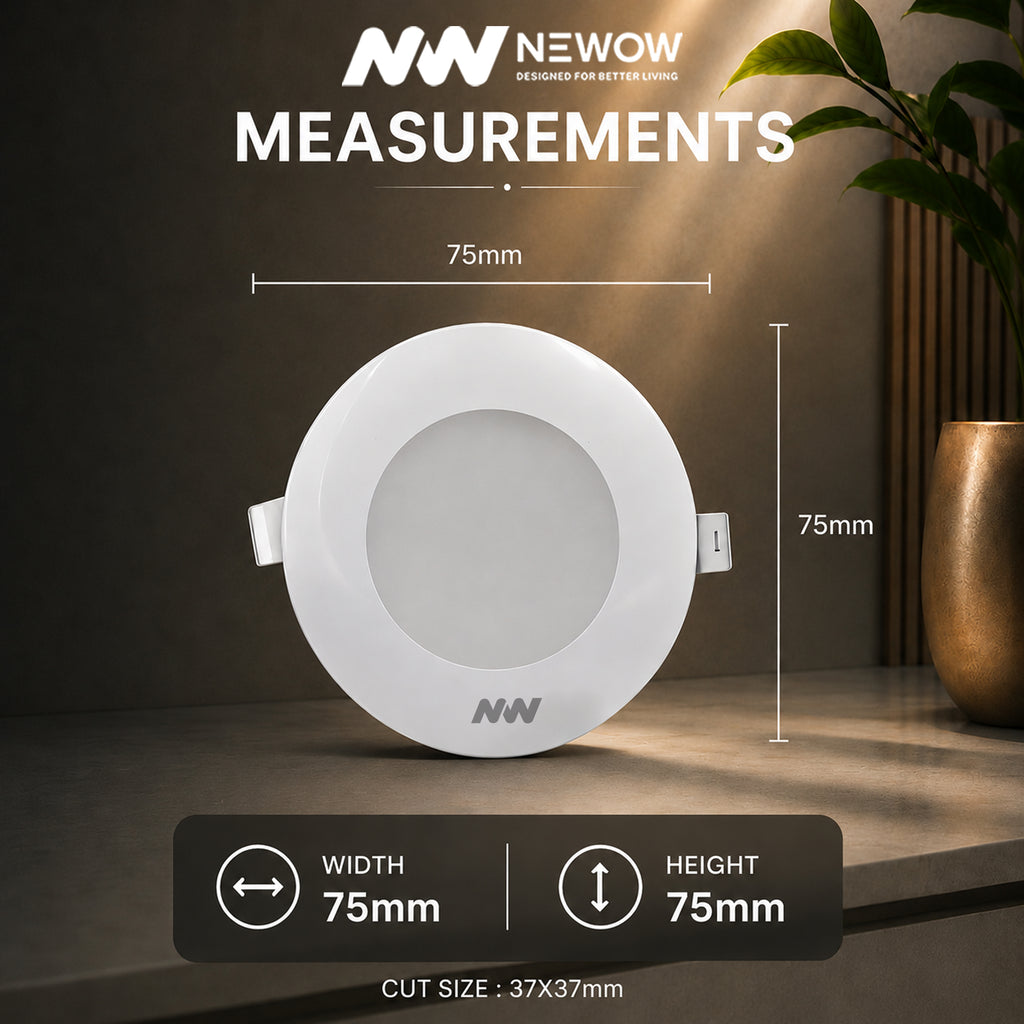 Lustre 3W LED Down Lighter
