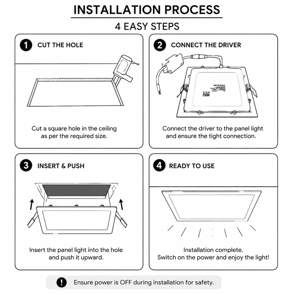 Galaxy LED Panel Light
