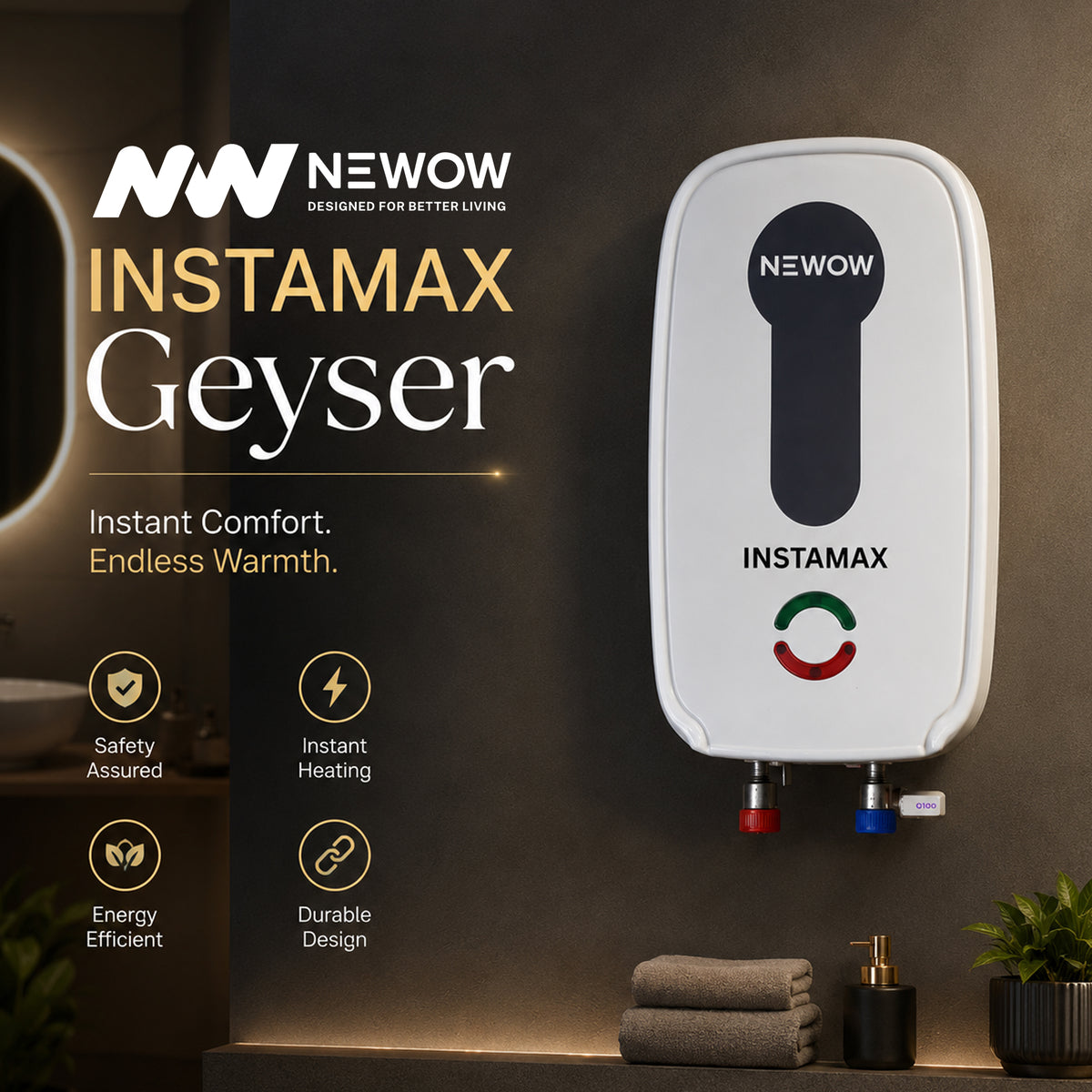 Instamax Electric Geyser
