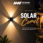 Solar Comet Outdoor Light