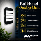 Bulkhead Outdoor Wall Light