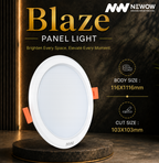 Blaze LED Panel Light