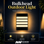 Bulkhead Outdoor Wall Light