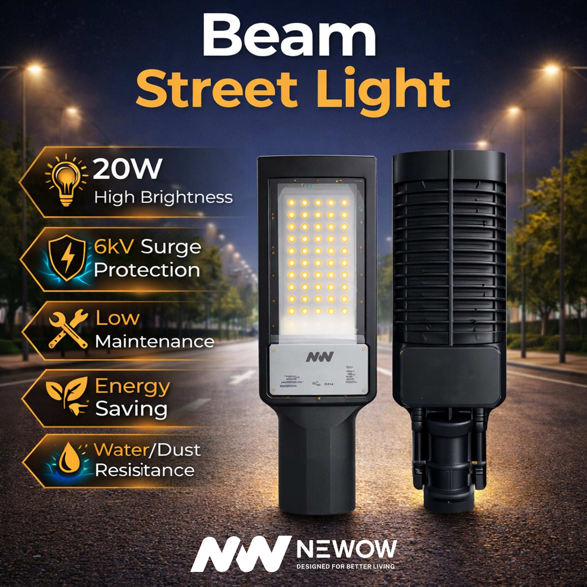 Beam LED Street Light