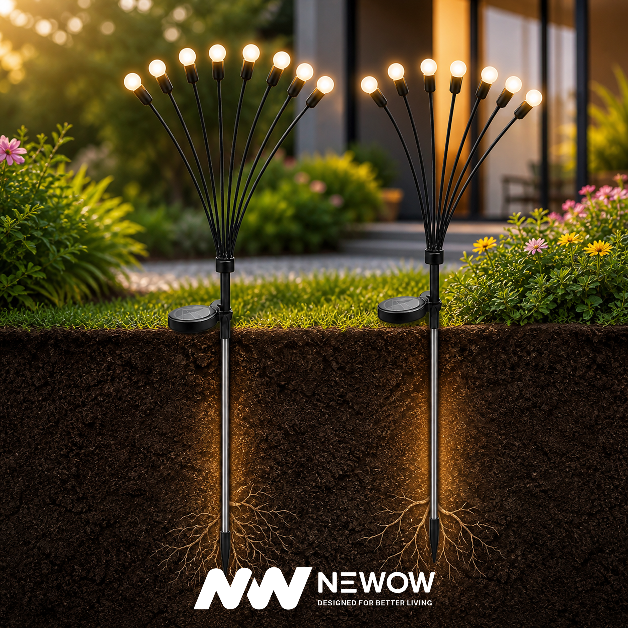 Solar LED Garden Light
