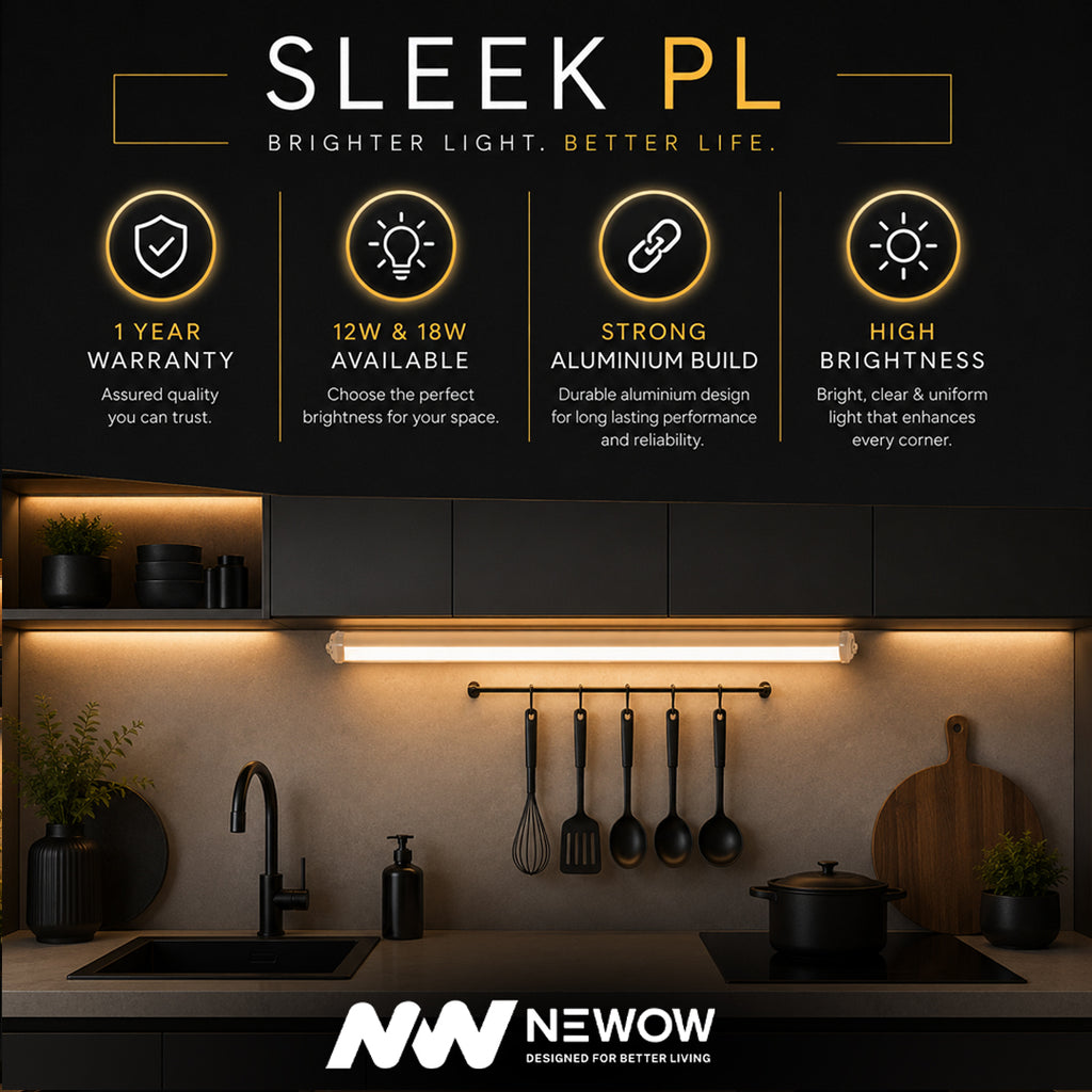 Sleek PL LED Tube Light