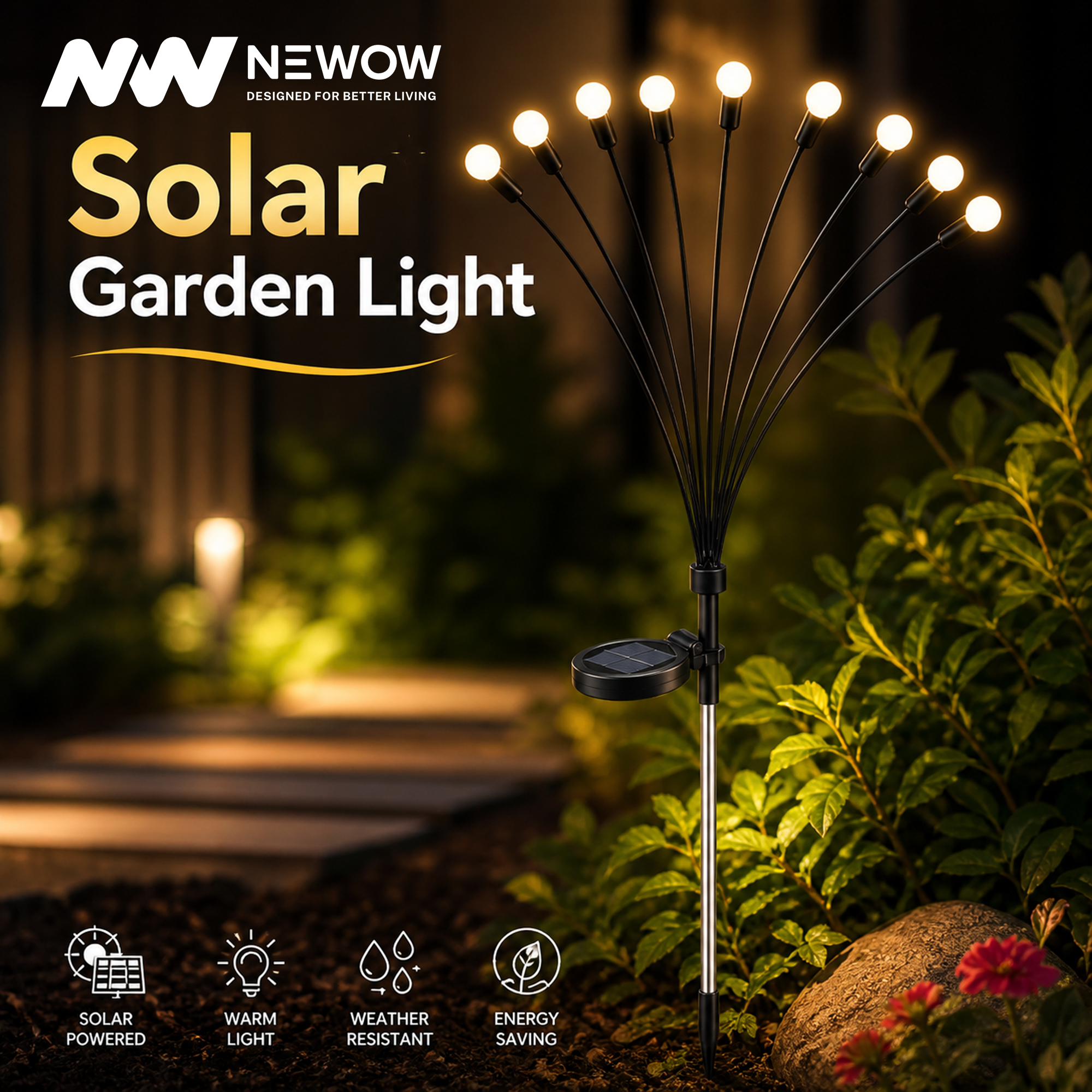 Solar LED Garden Light