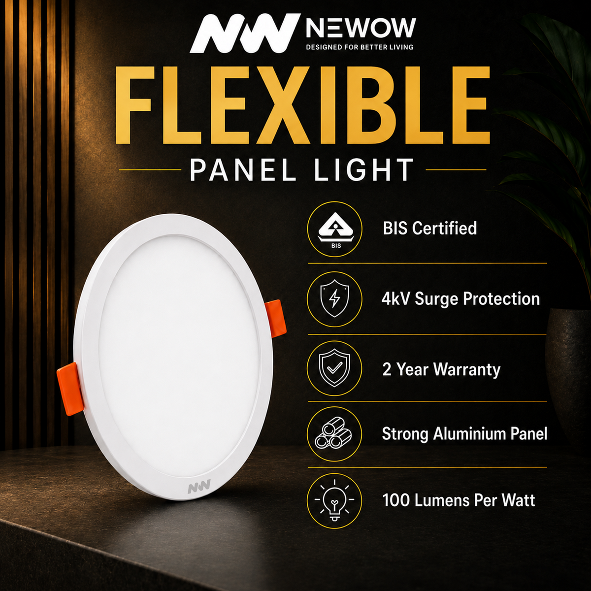 Flexible LED Panel Light