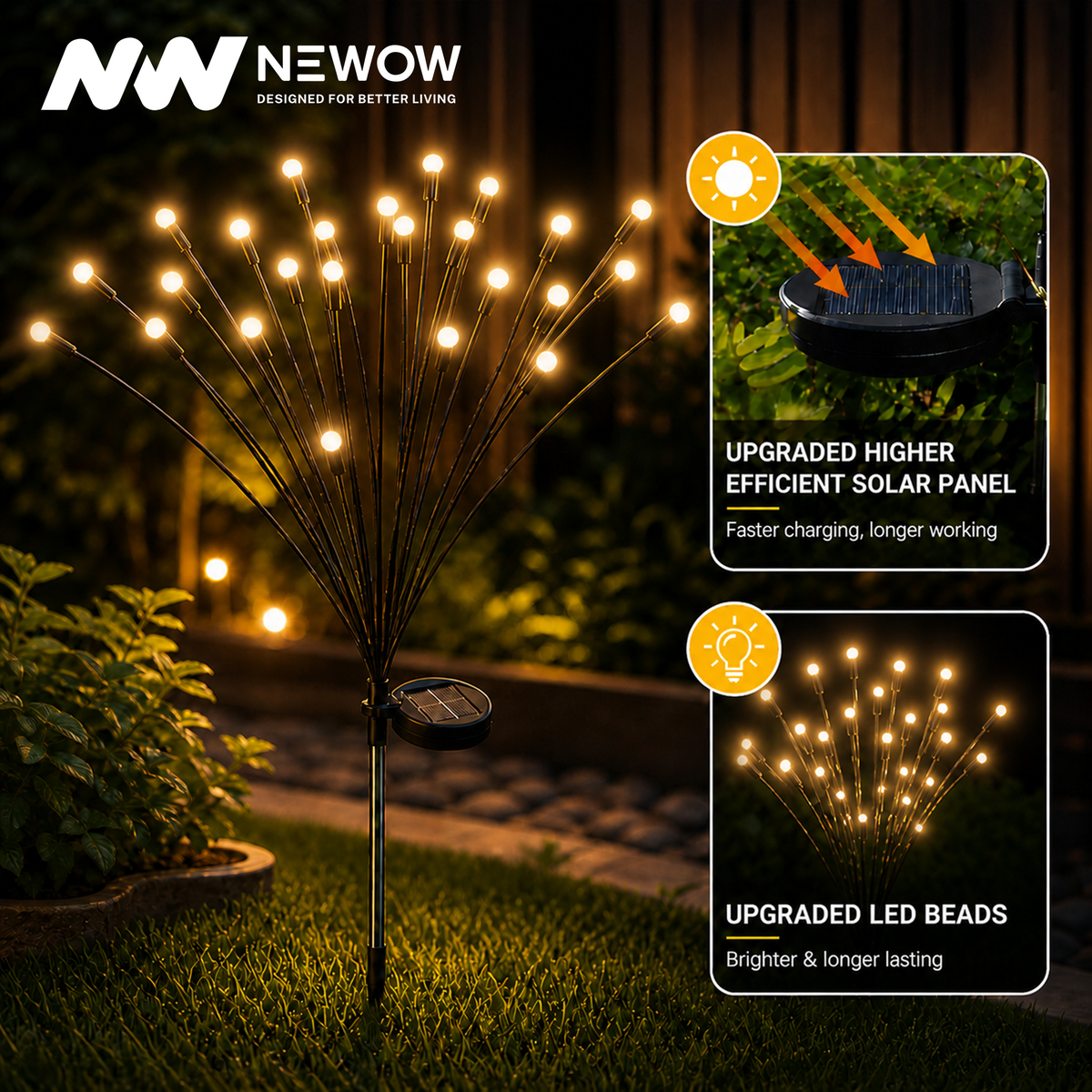 Solar LED Garden Light