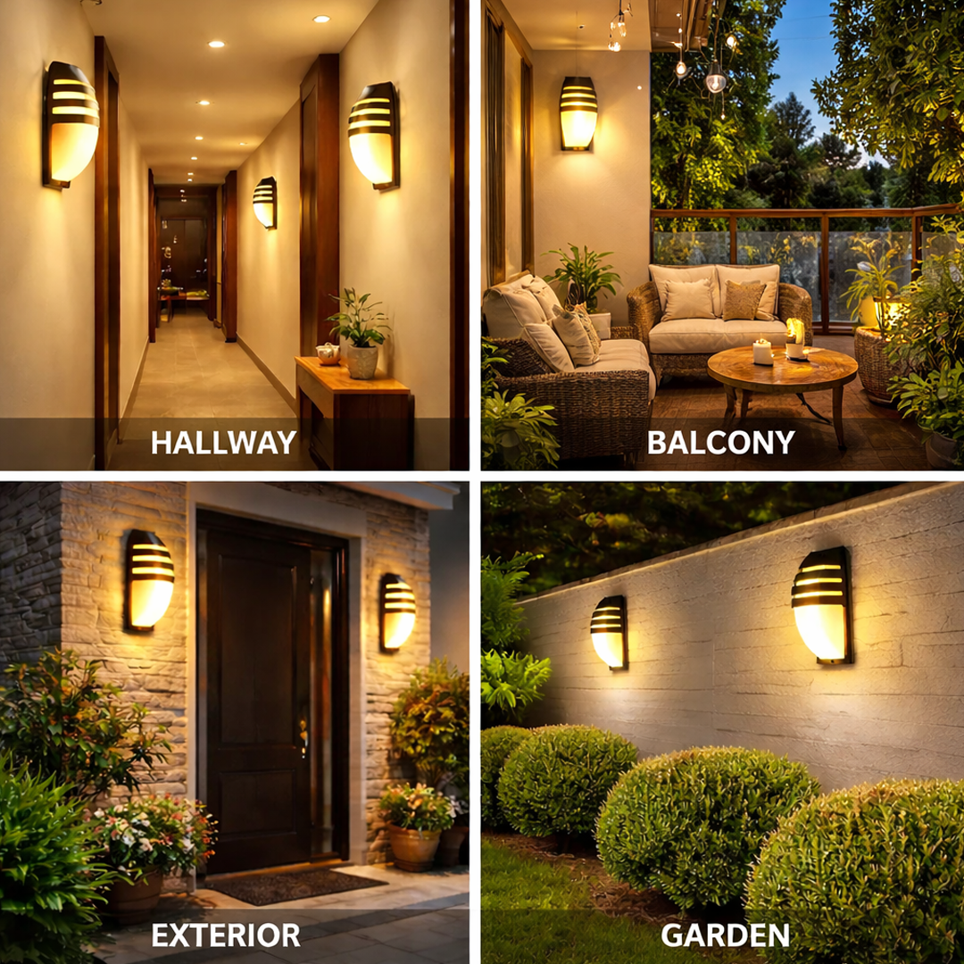 Rainbow 15W Outdoor Wall Light