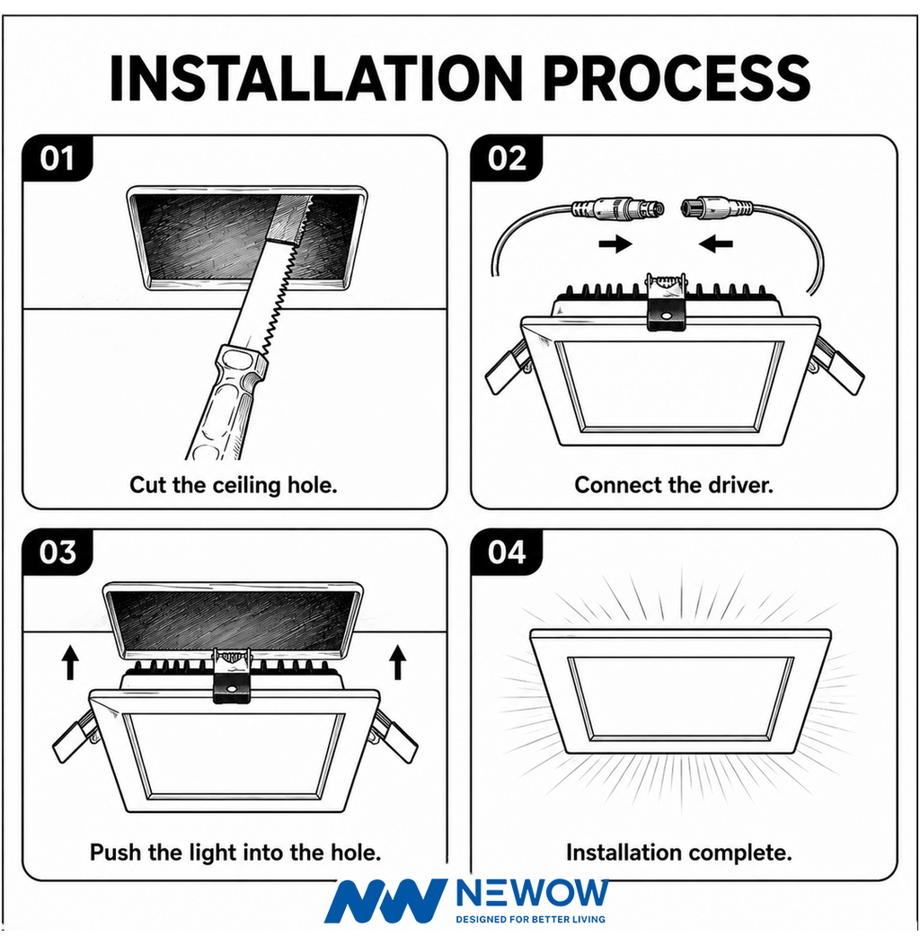 Blaze LED Panel Light