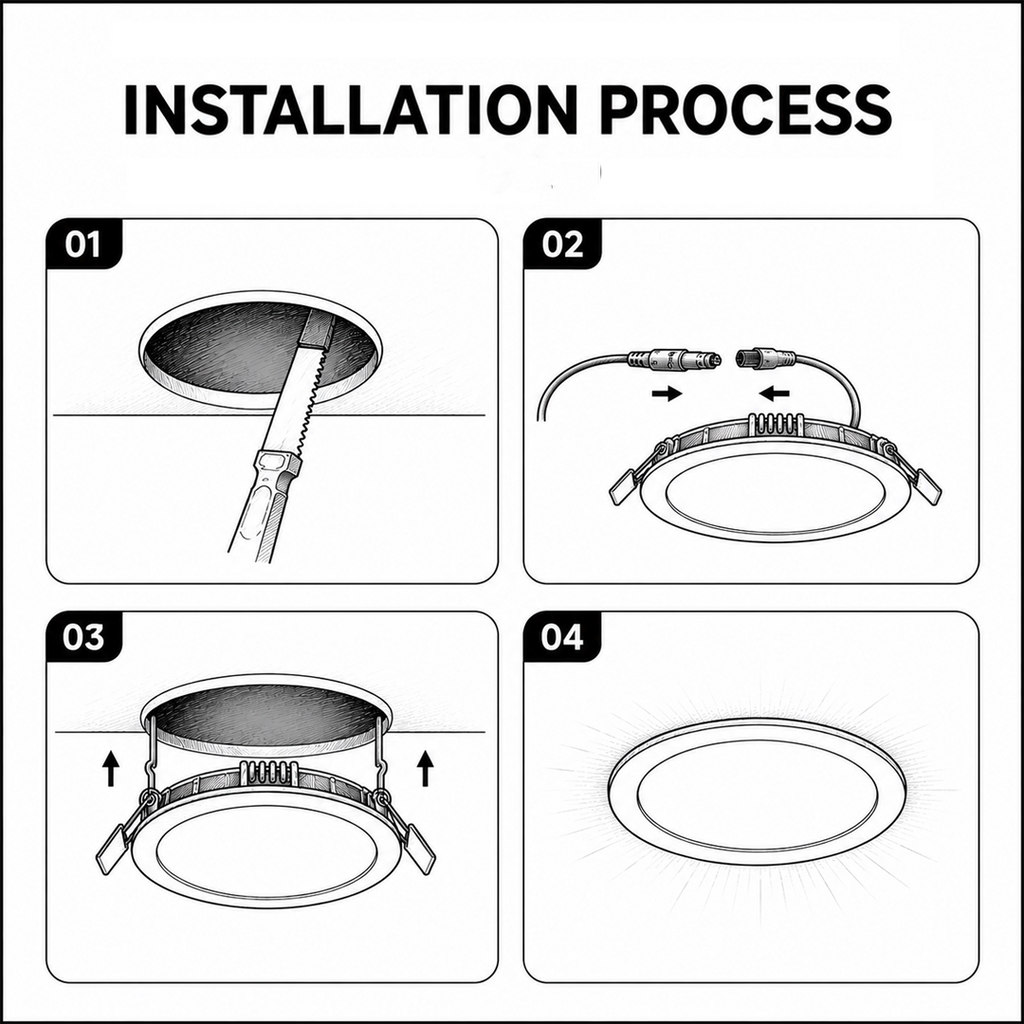 Crown Panel light
