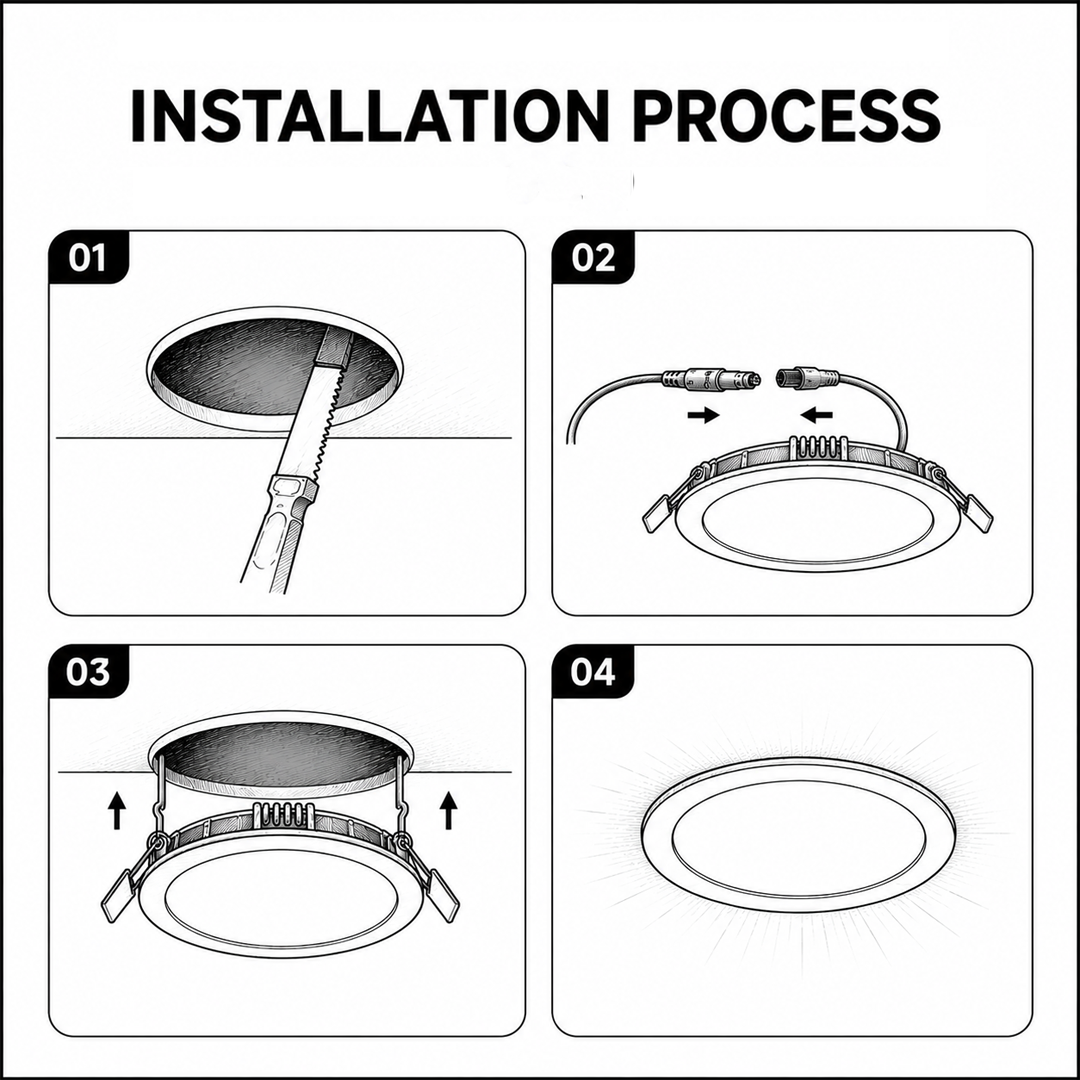 Crown Panel light