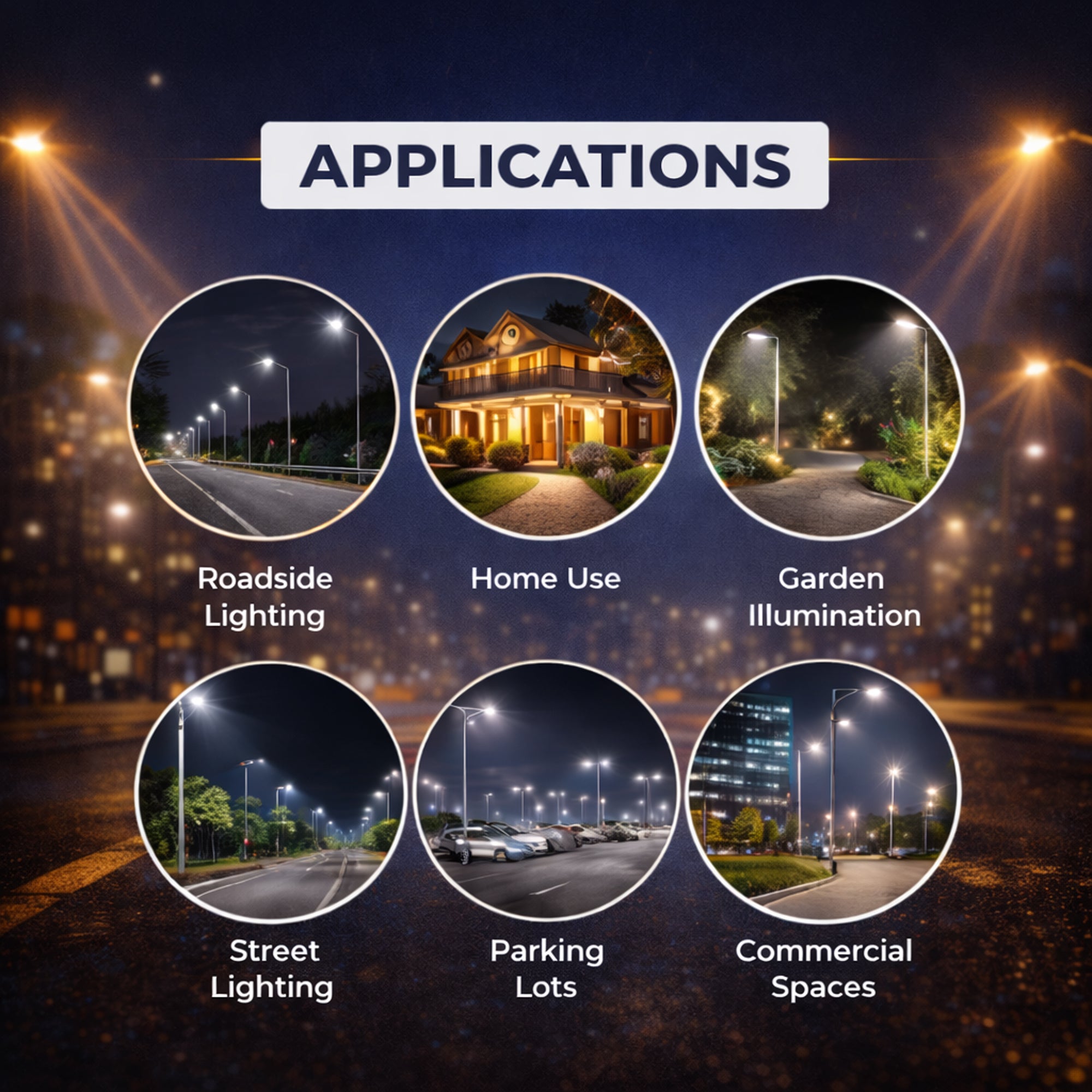 Beam LED Street Light