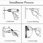 Rainbow 15W Outdoor Wall Light
