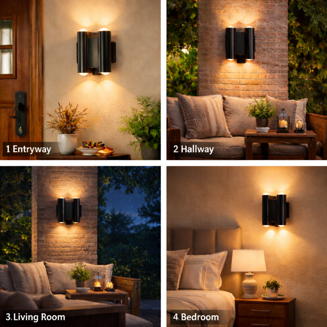 Telescope 4W Outdoor Wall Light