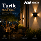 Turtle Outdoor Wall Light