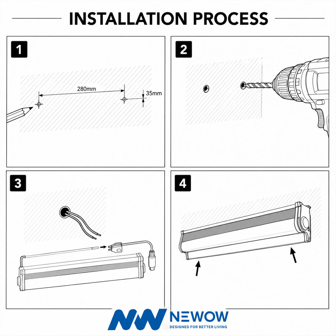 Sleek PL LED Tube Light