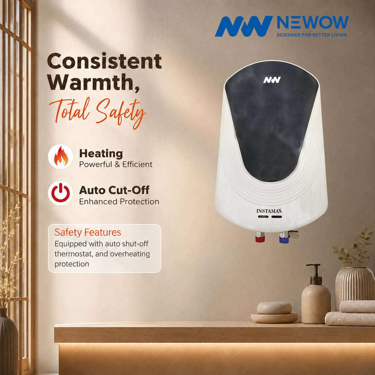 Instamax Electric Geyser