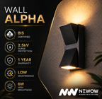 Wall Alpha Outdoor Wall Light