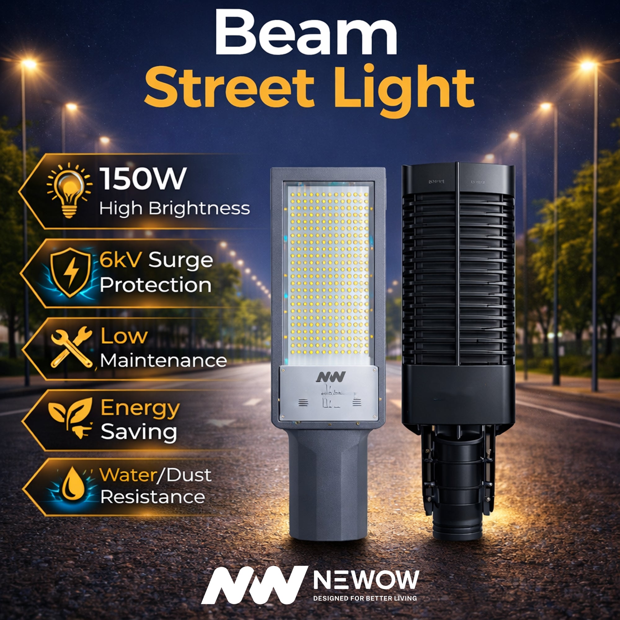 Beam LED Street Light