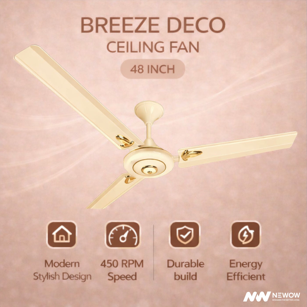 NW Breeze Deco Ceiling Fan