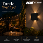 Turtle Outdoor Wall Light