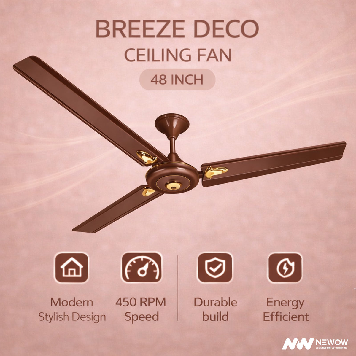 NW Breeze Deco Ceiling Fan