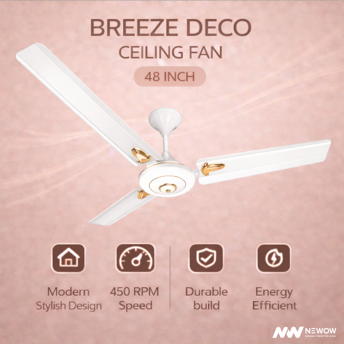 NW Breeze Deco Ceiling Fan