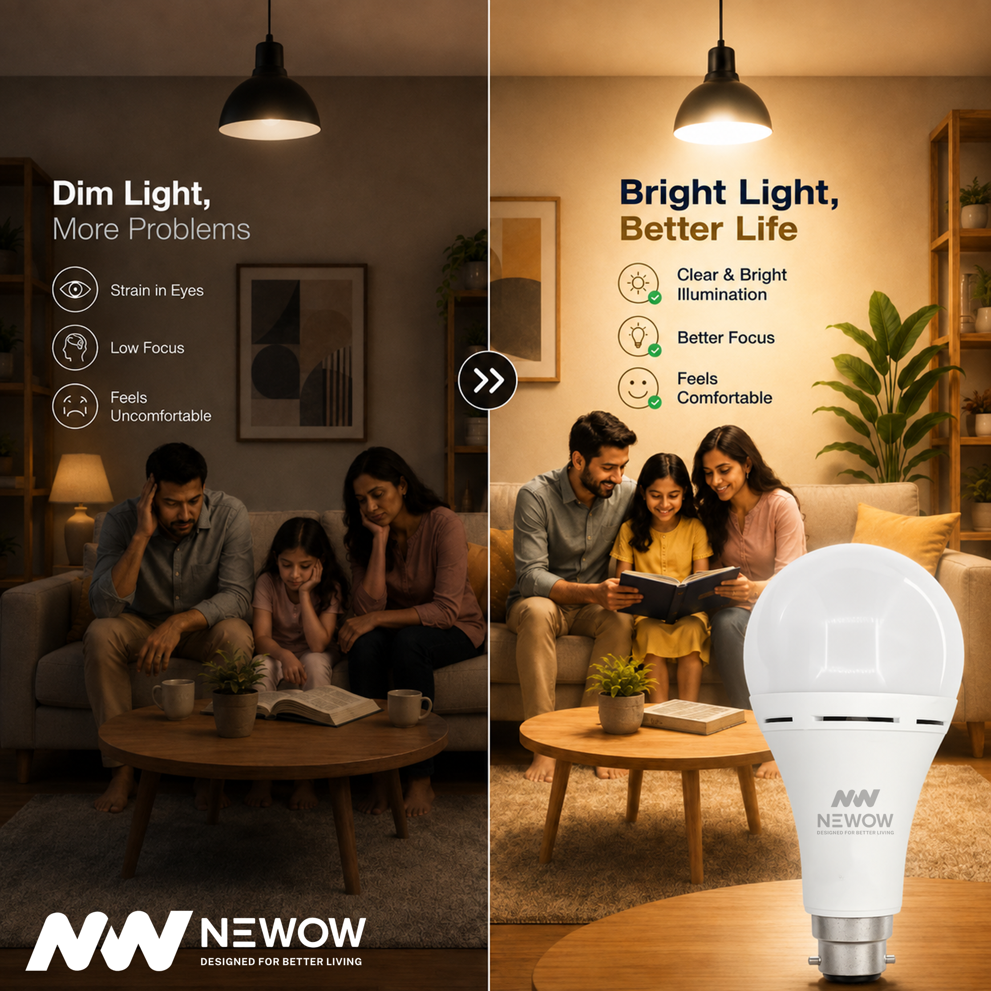 Emergency LED Bulb