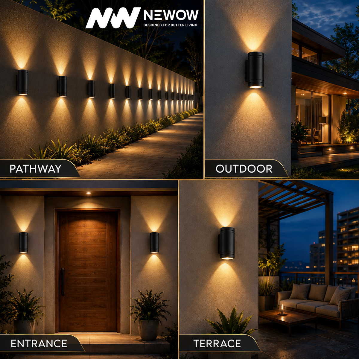 Wall Hybrix 6W Outdoor Wall Light
