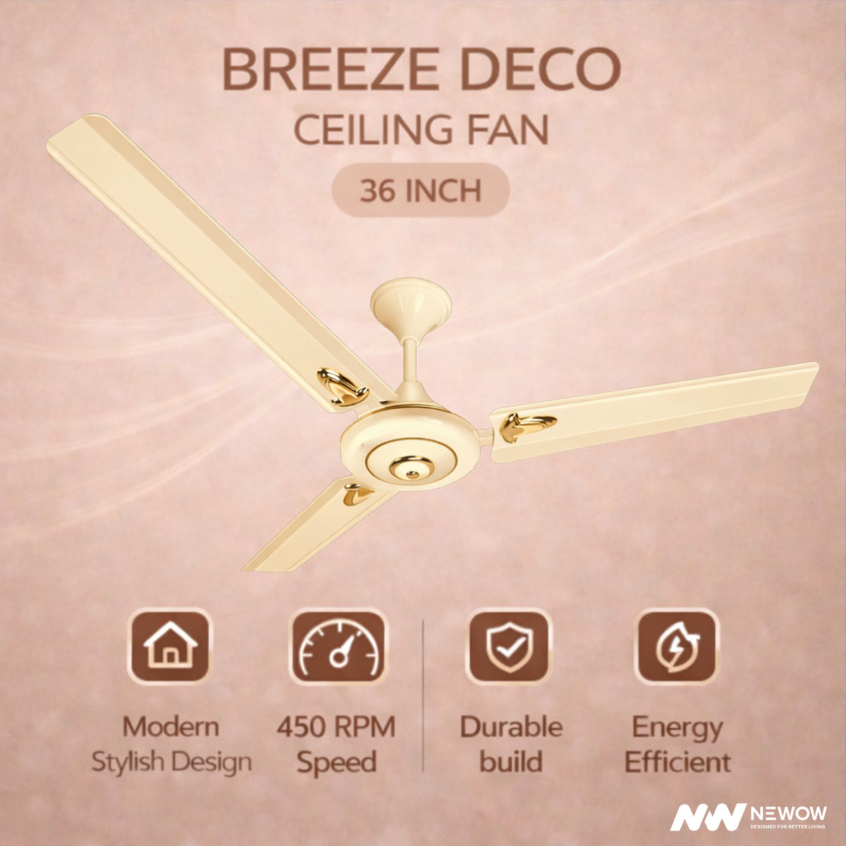 NW Breeze Deco Ceiling Fan