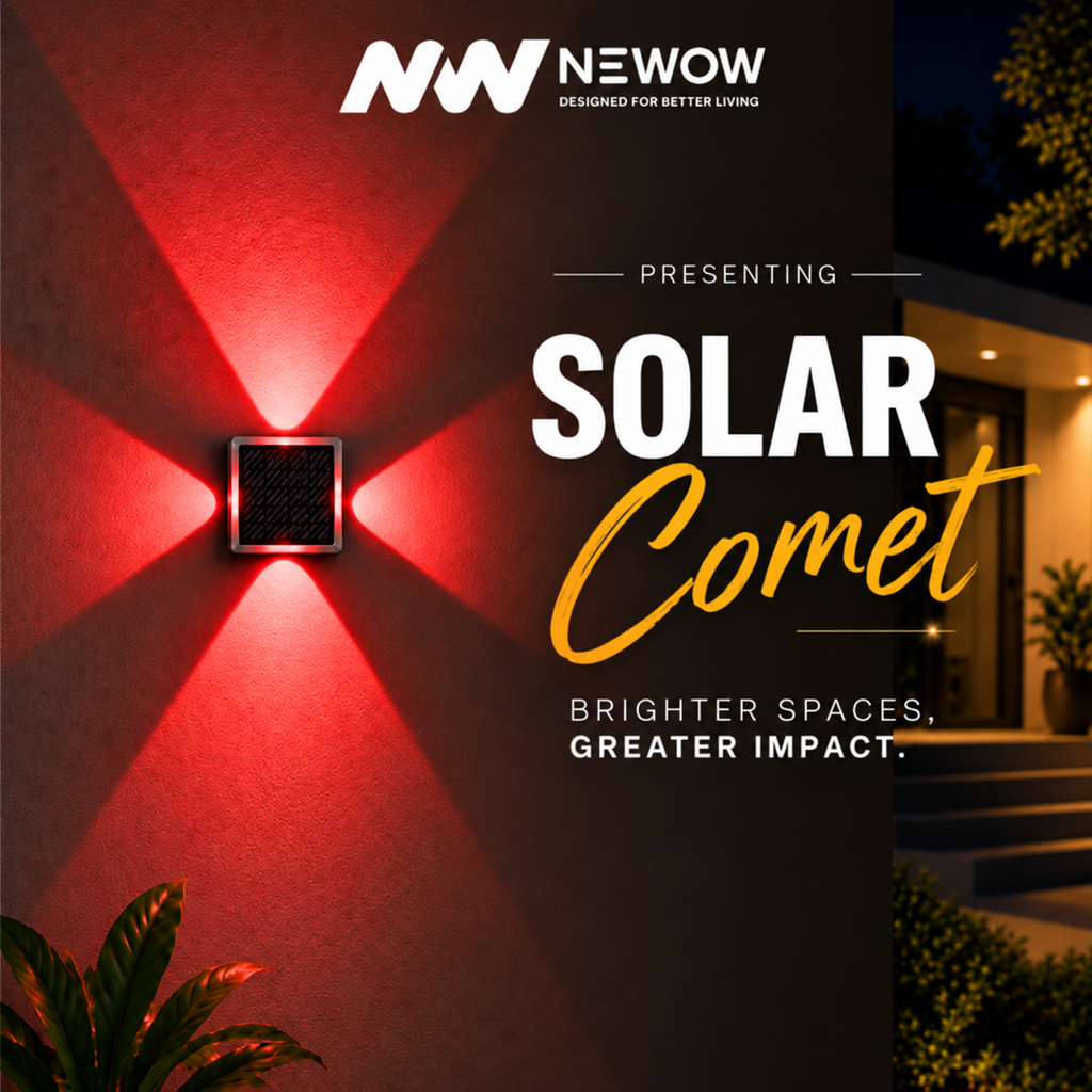 Solar Comet Outdoor Light