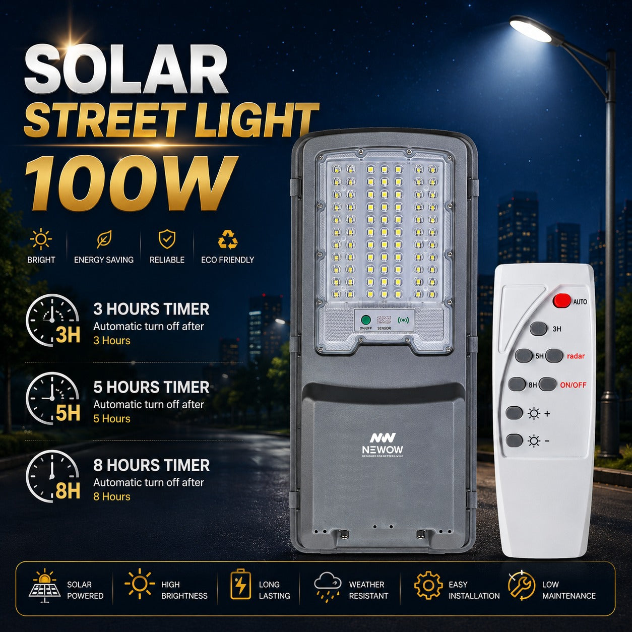Solar LED Street Light
