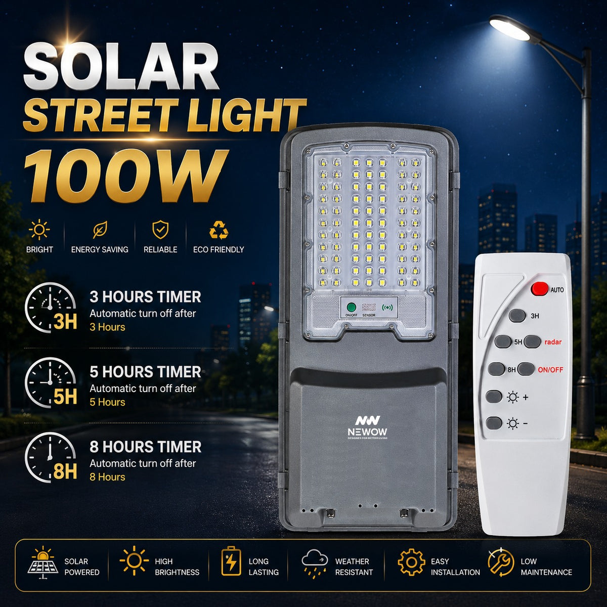 Solar LED Street Light