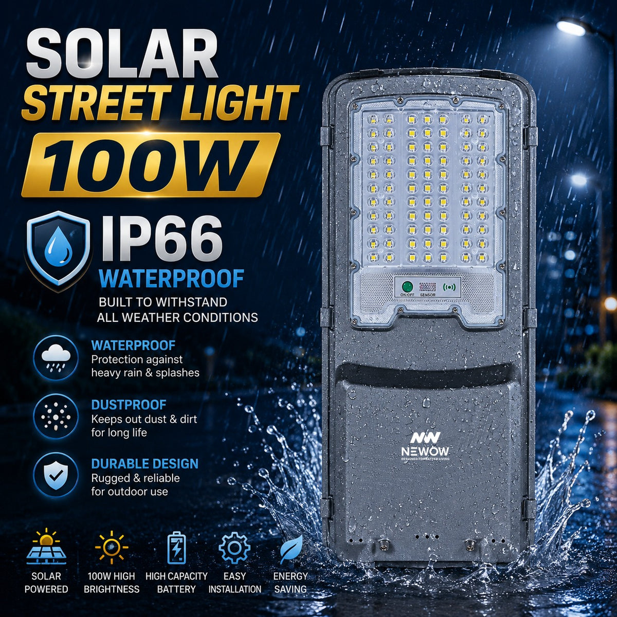 Solar LED Street Light