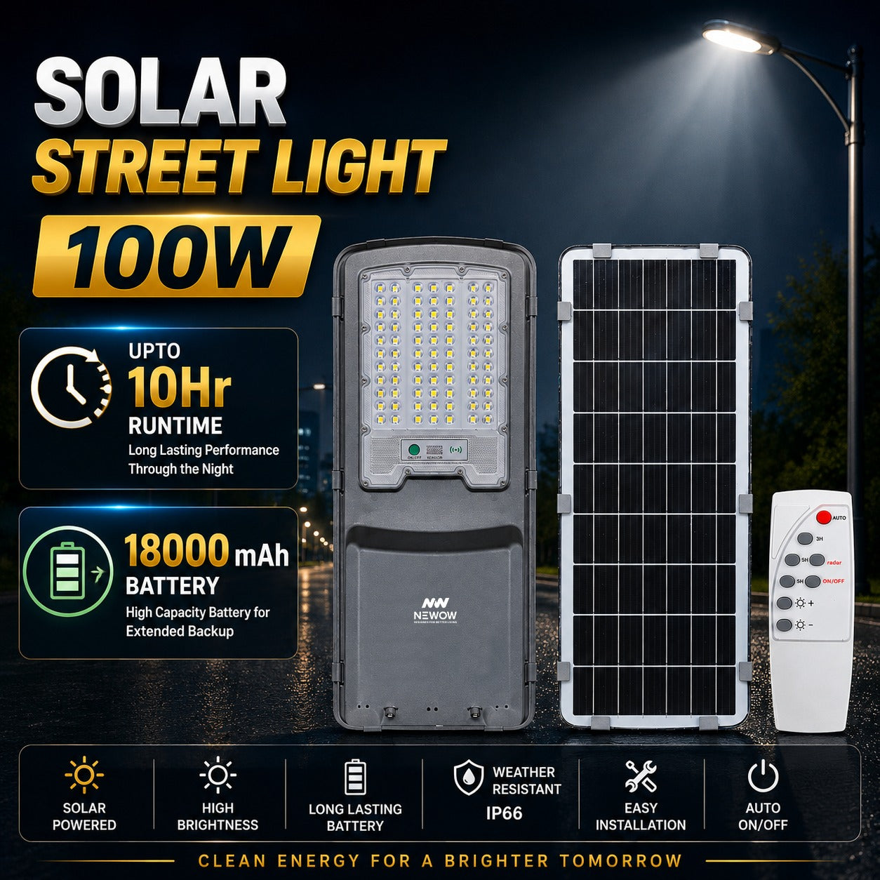 Solar LED Street Light