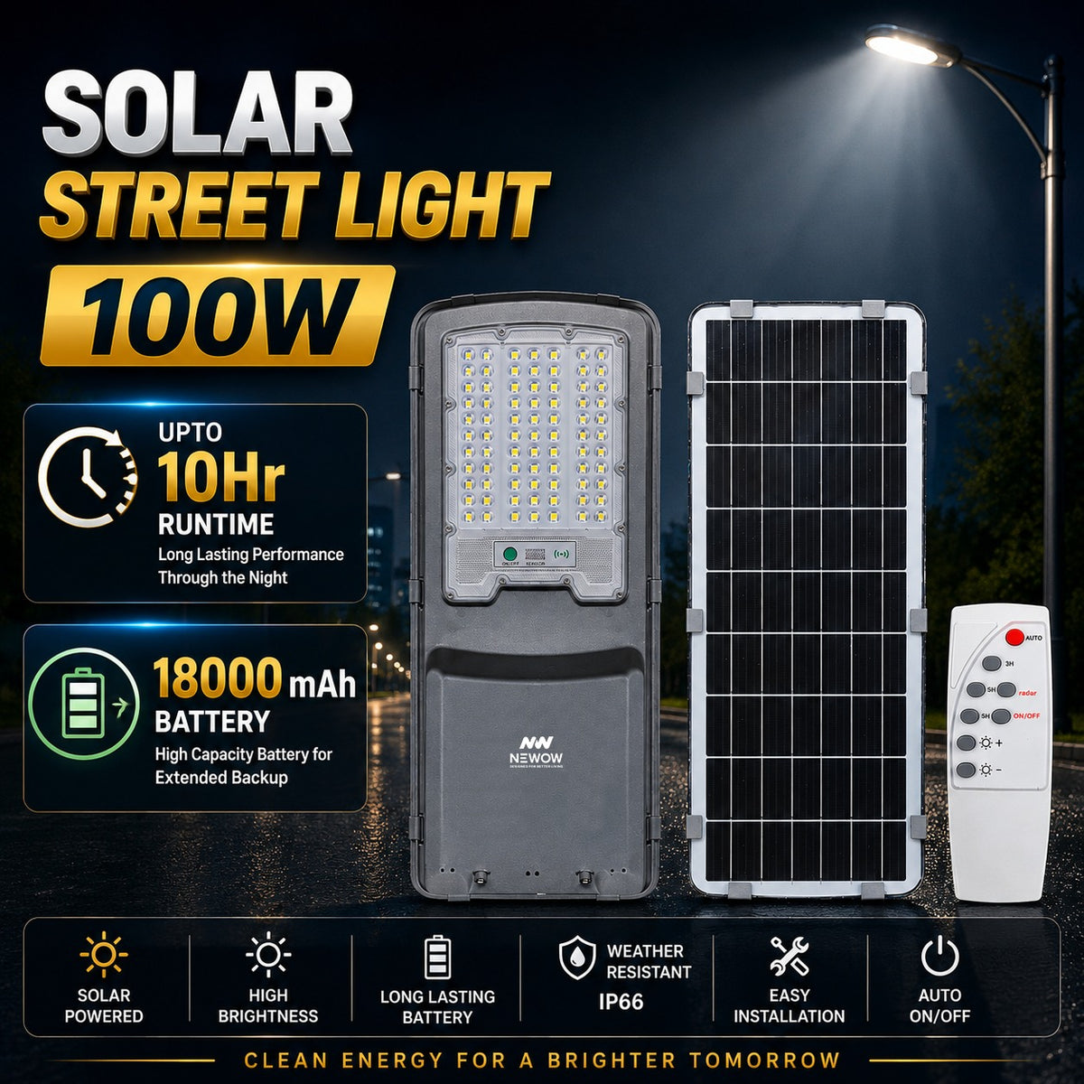 Solar LED Street Light