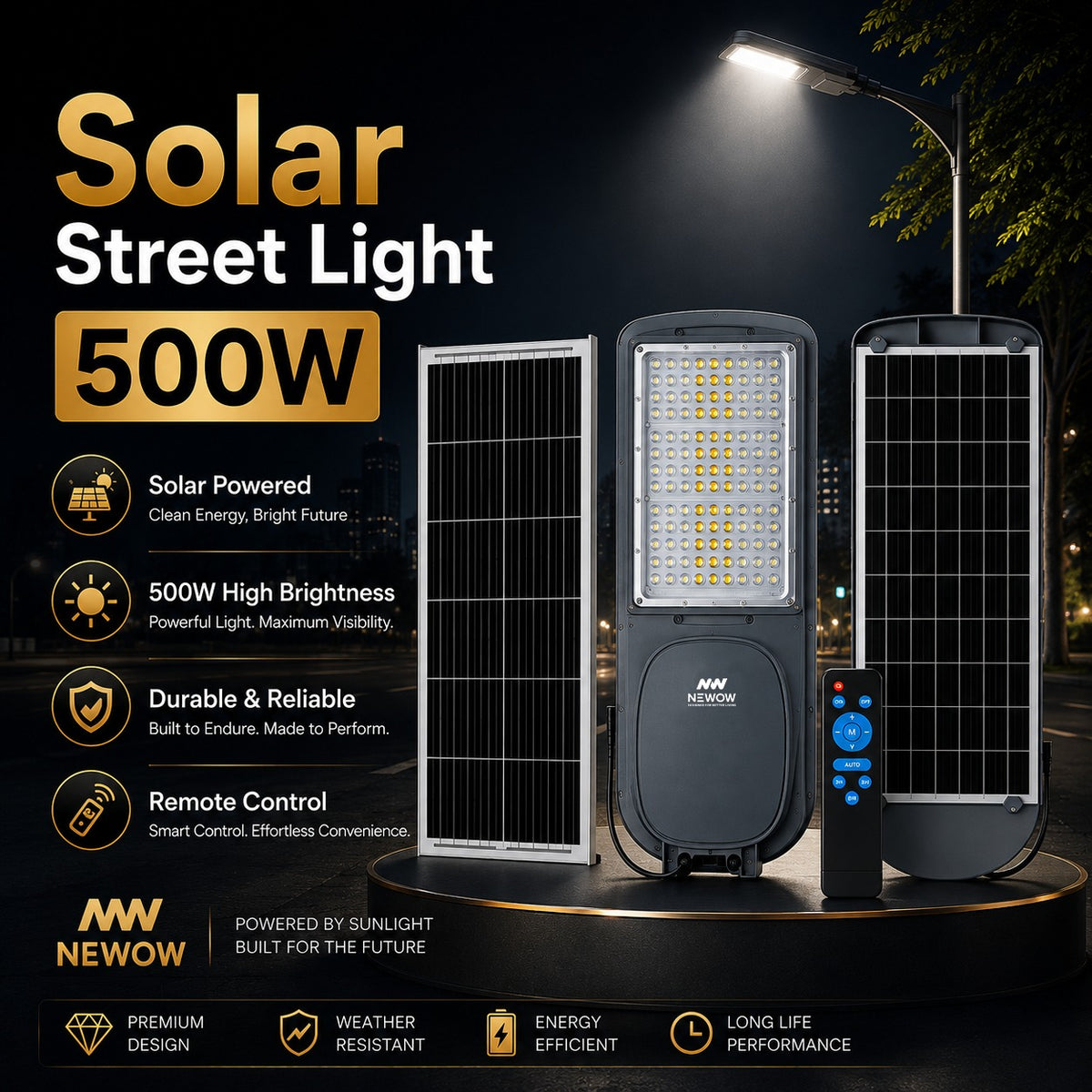 Solar LED Street Light