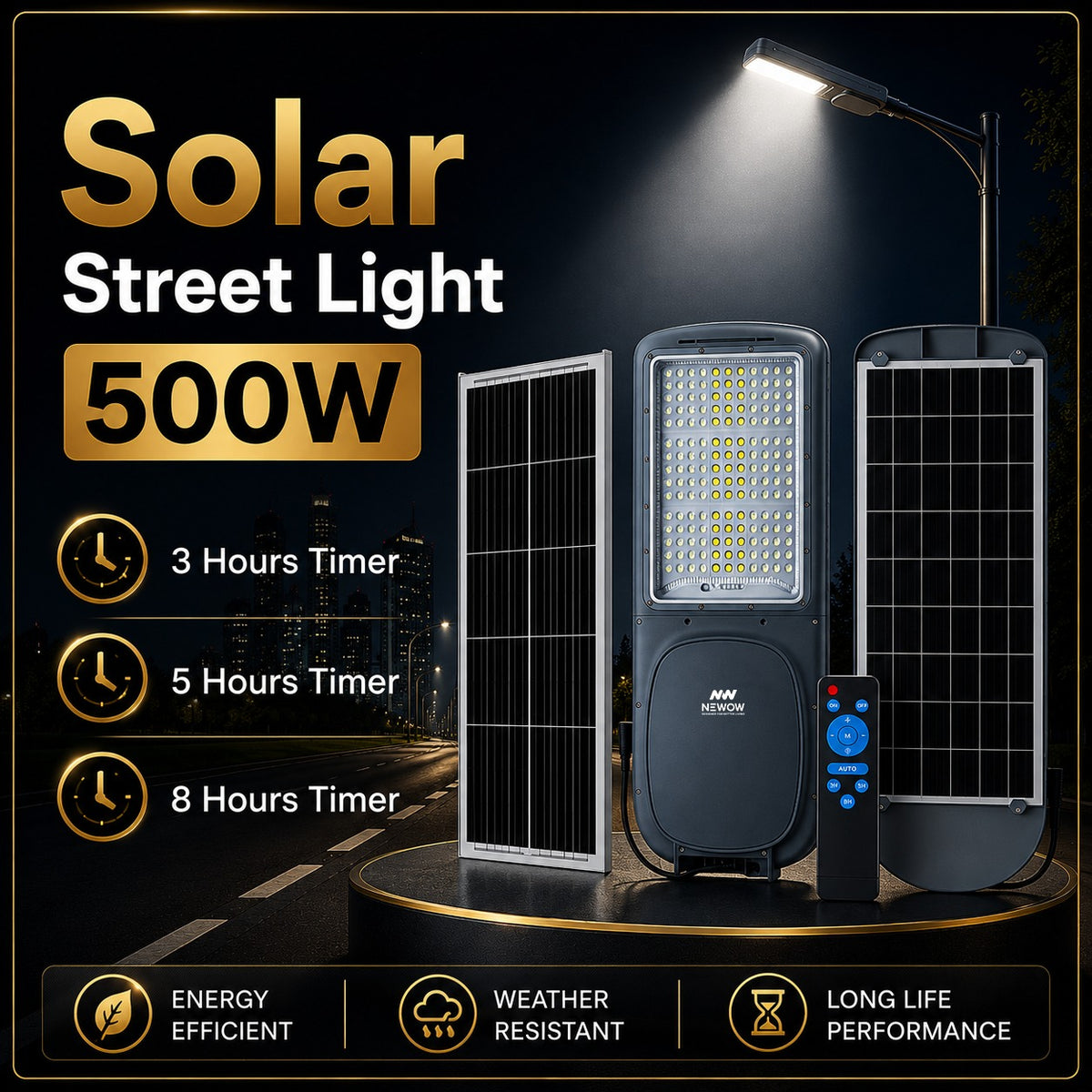 Solar LED Street Light