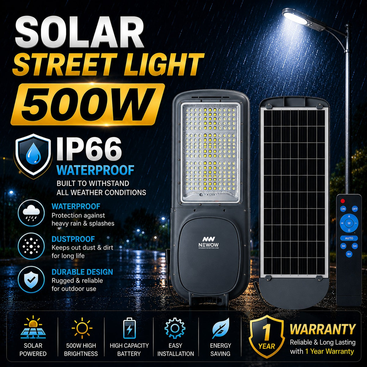 Solar LED Street Light