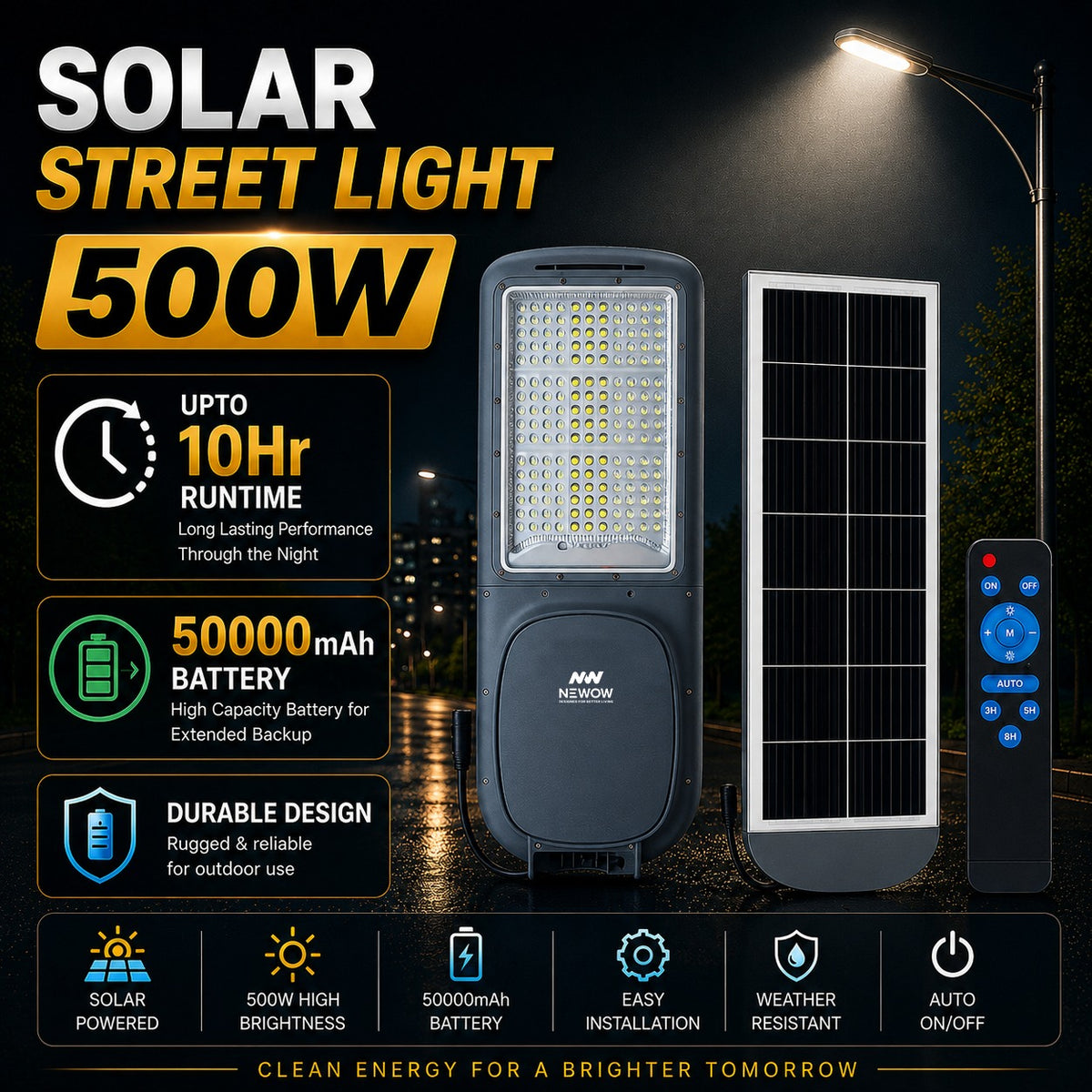 Solar LED Street Light