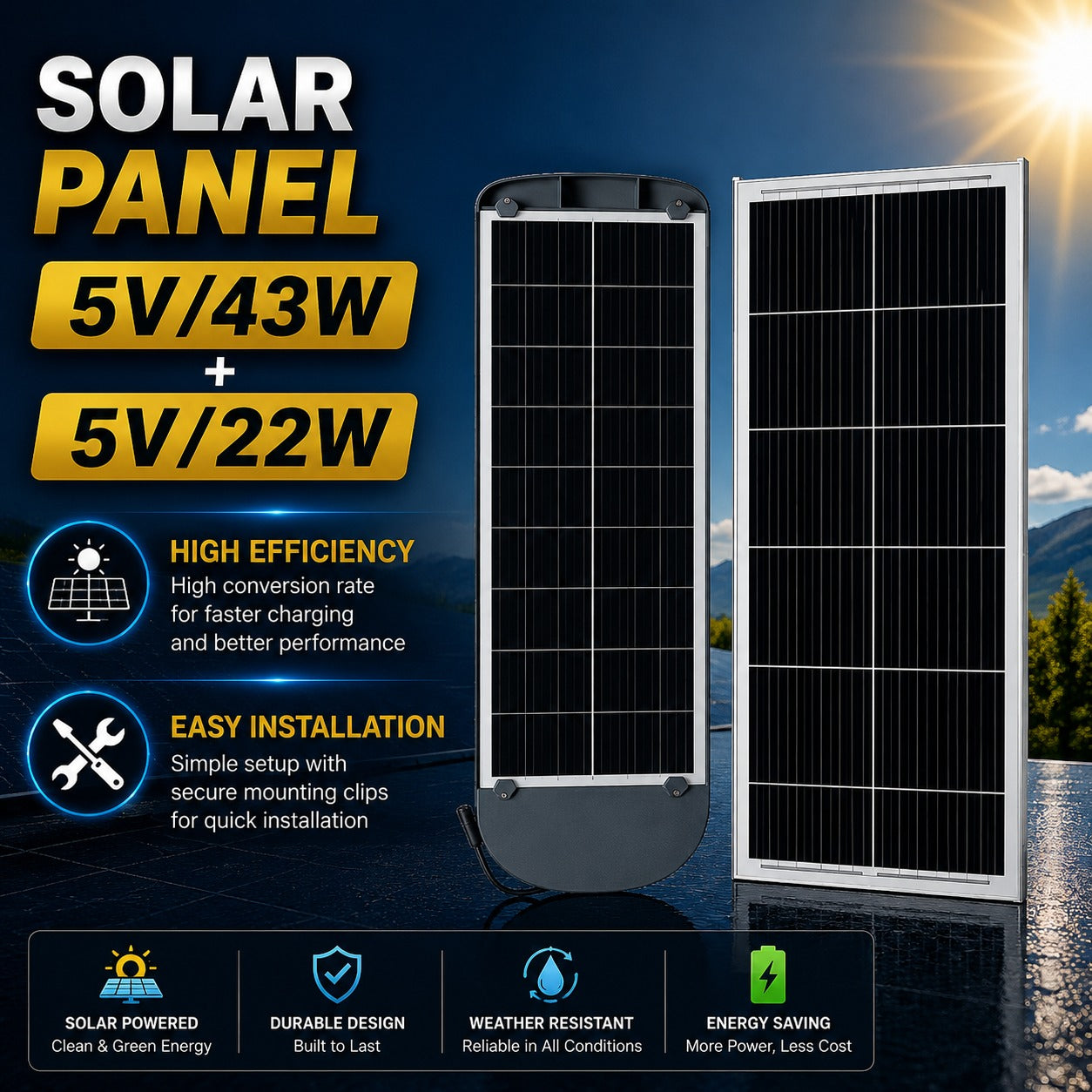 Solar LED Street Light