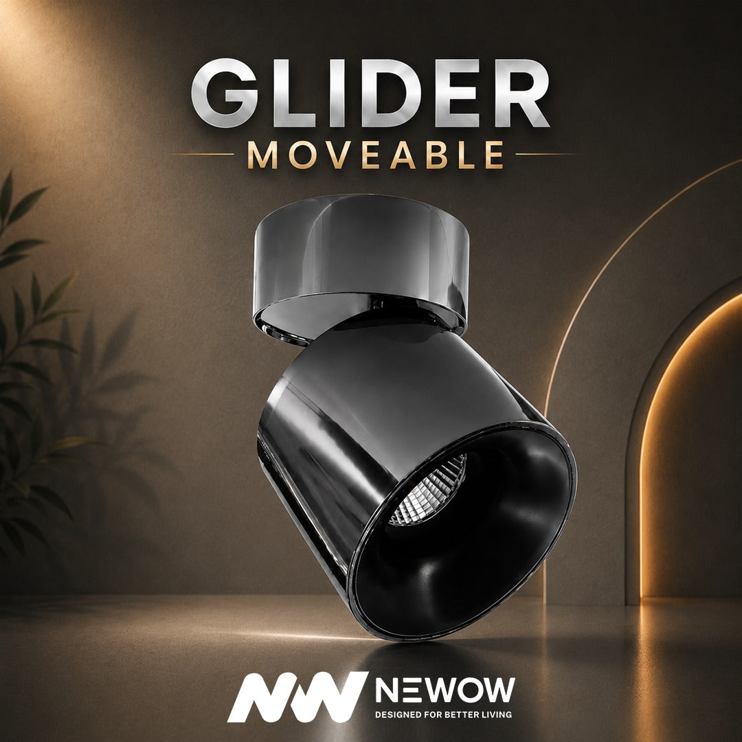 Glider CNC LED Moveable Suface Light